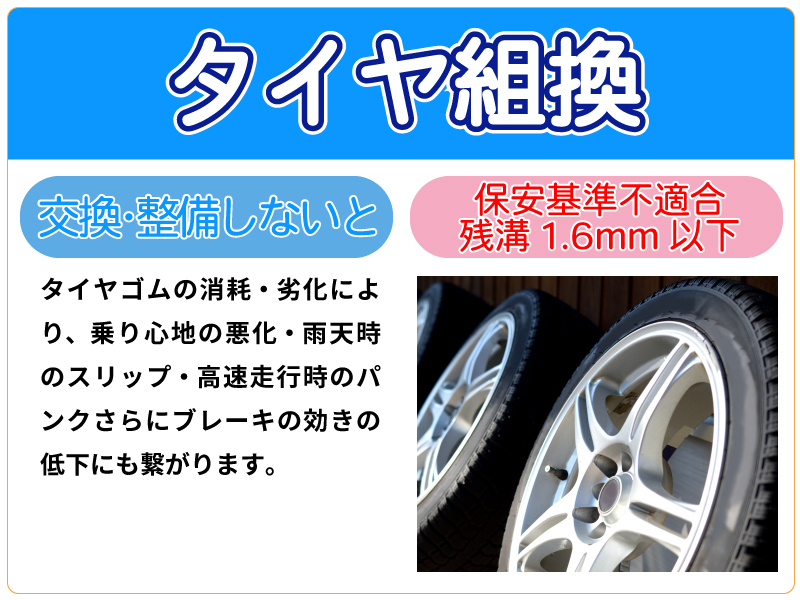 タイヤ組換